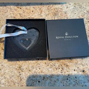 Royal Doulton heart ornament